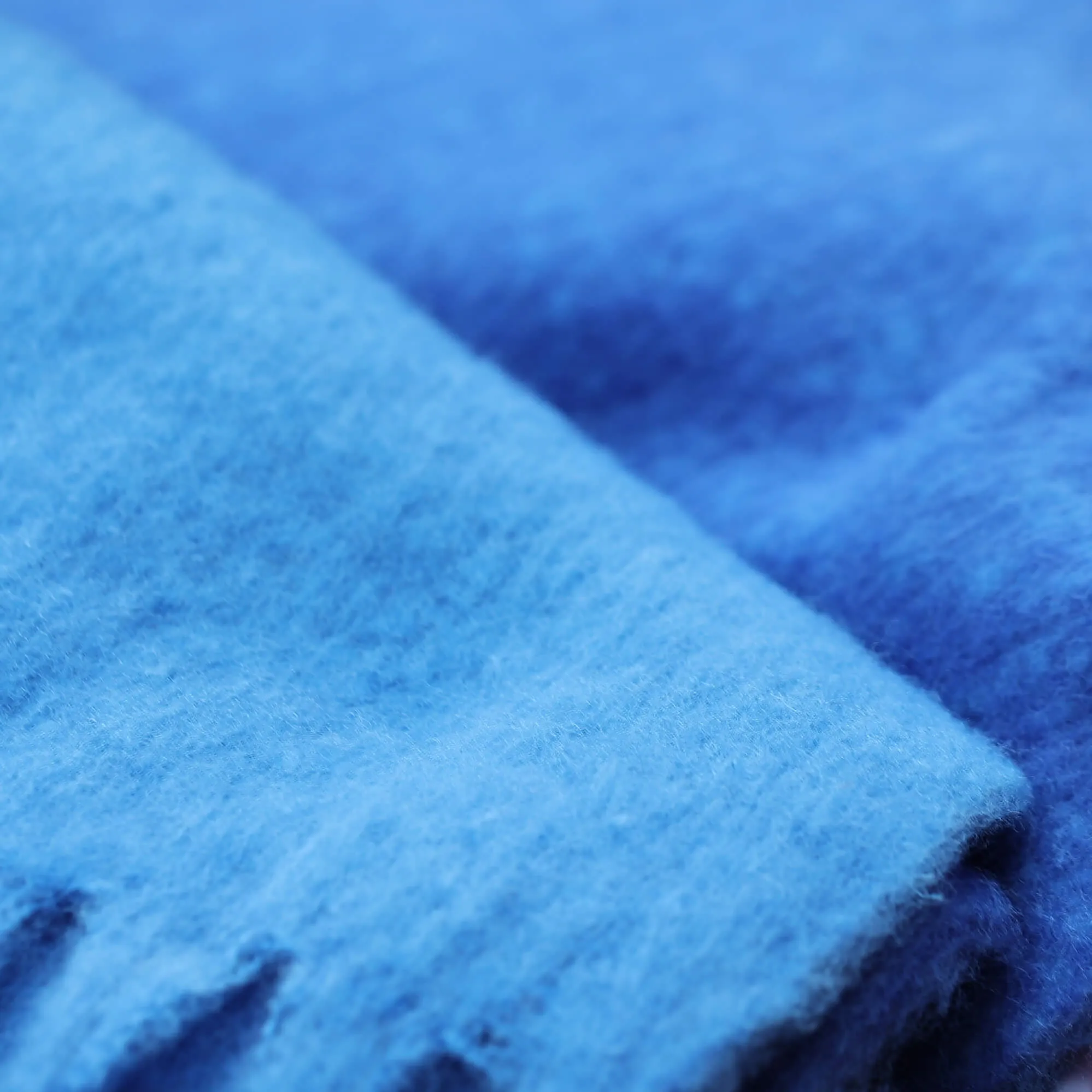 100% Certified Recycled Chunky Knit Oversized Ombre Scarf