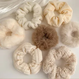 1/7 Pcs/Set Women Hair Scrunchies