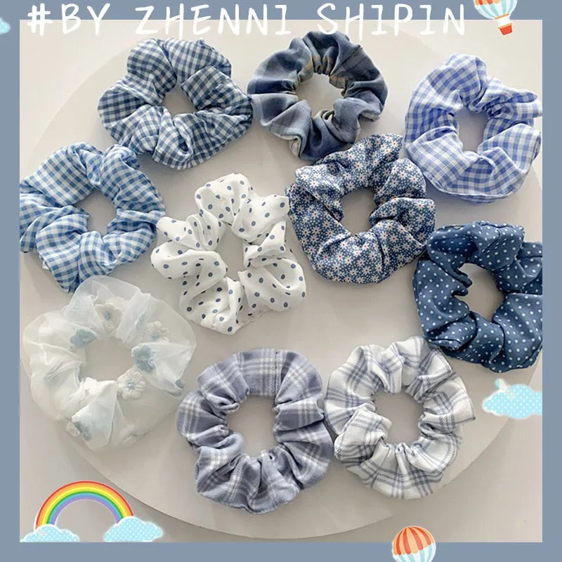 1/7 Pcs/Set Women Hair Scrunchies