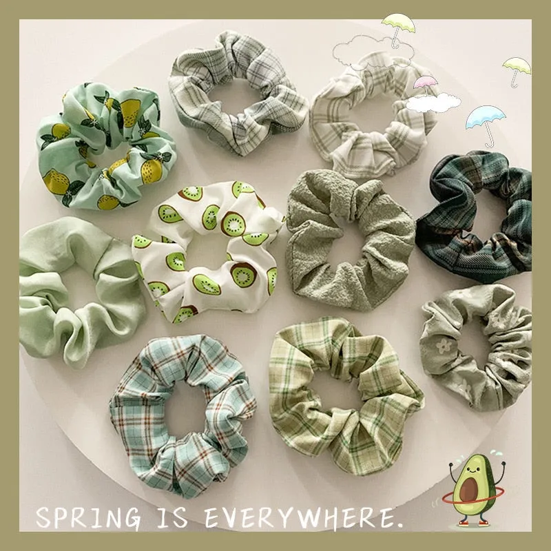 1/7 Pcs/Set Women Hair Scrunchies