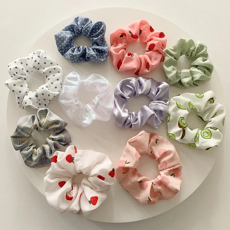1/7 Pcs/Set Women Hair Scrunchies