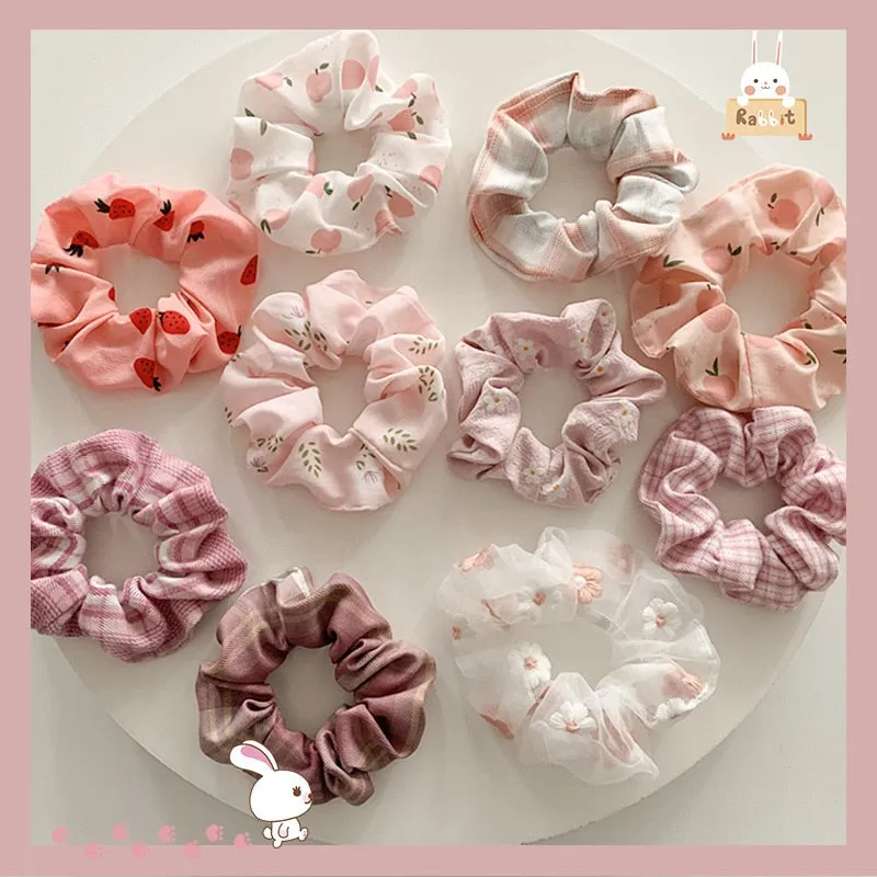 1/7 Pcs/Set Women Hair Scrunchies