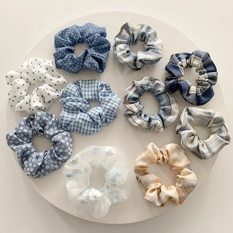 1/7 Pcs/Set Women Hair Scrunchies