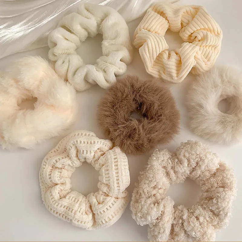 1/7 Pcs/Set Women Hair Scrunchies