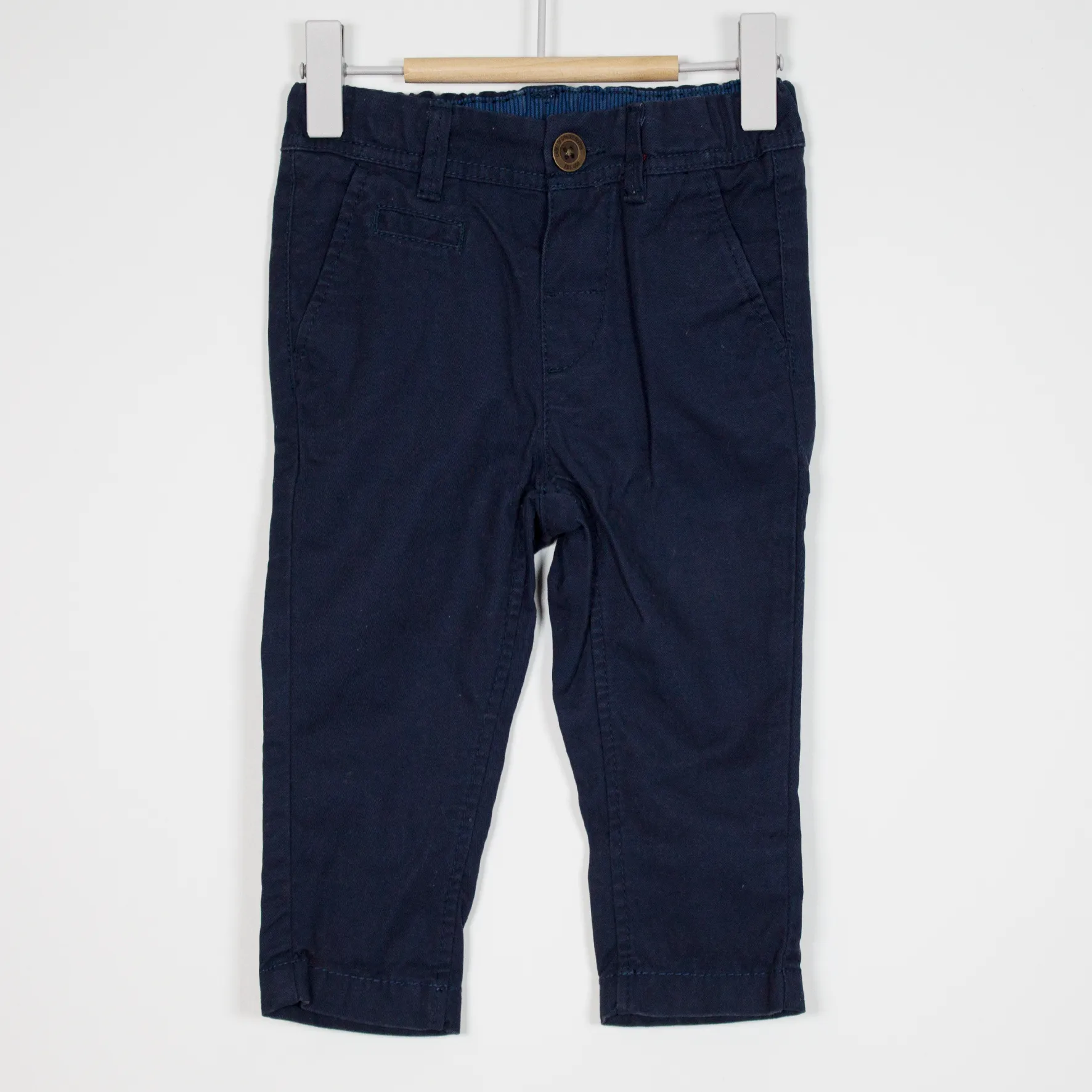 4-6M
Navy Chinos