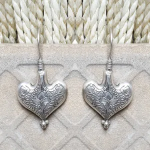 925 Silver Heart Shape Earrings