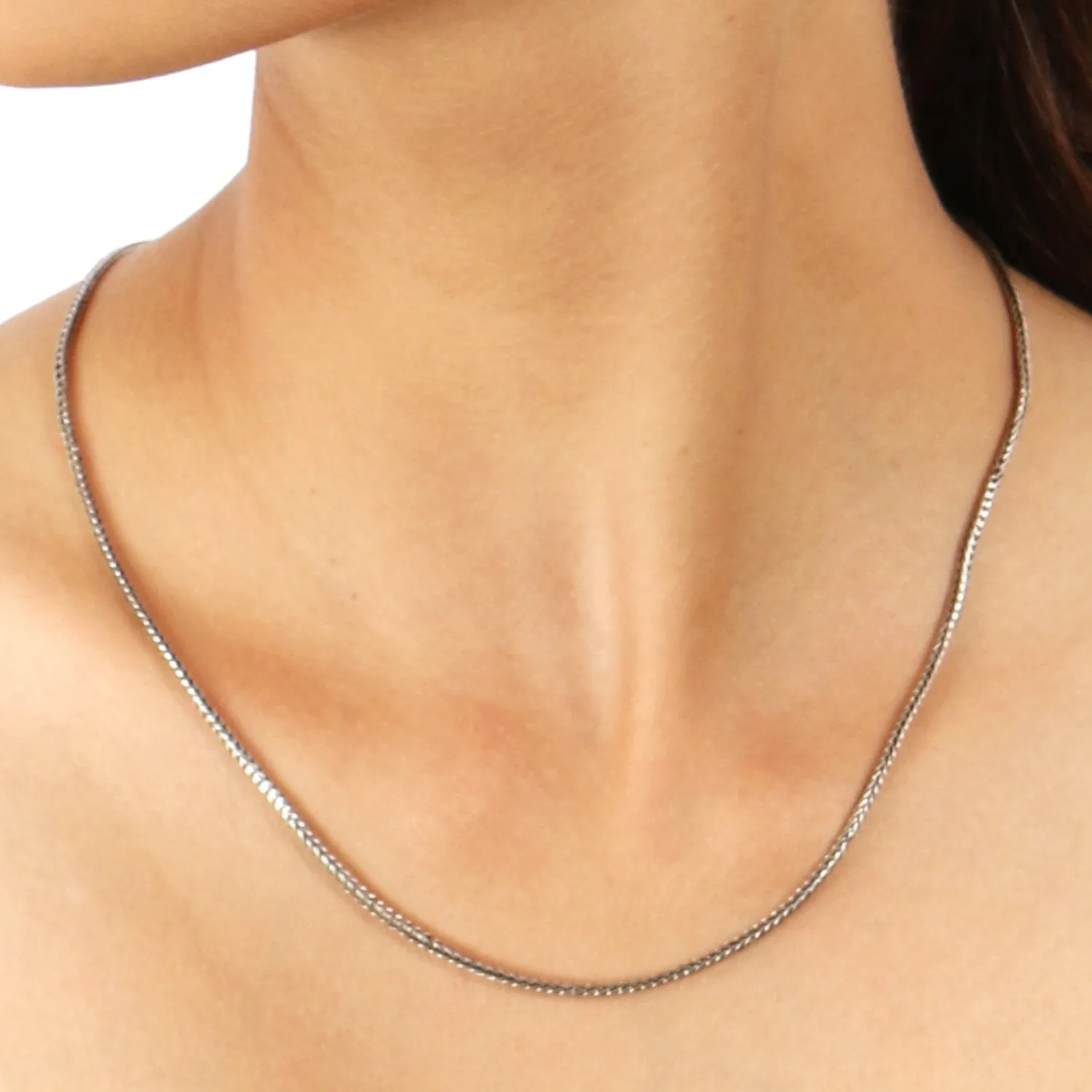 925 Silver Labradorite Pendant with 18 inch Chain