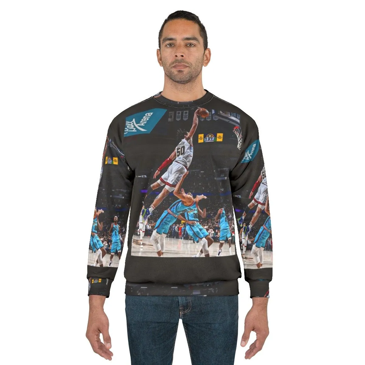 Aaron Gordon Dunk Basketball Sweatshirt for NBA Fans