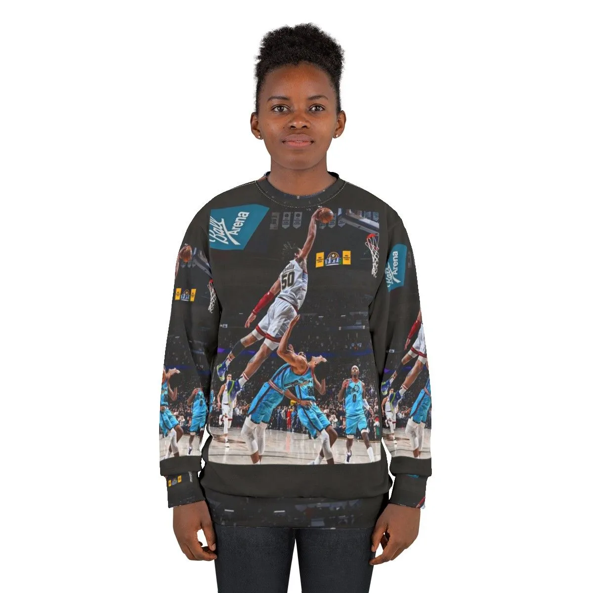 Aaron Gordon Dunk Basketball Sweatshirt for NBA Fans