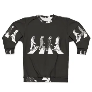 Abbey Road Sloth Parody Women's Sweatshirt