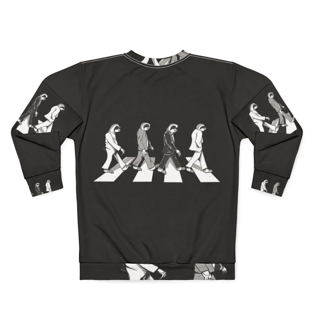 Abbey Road Sloth Parody Women's Sweatshirt