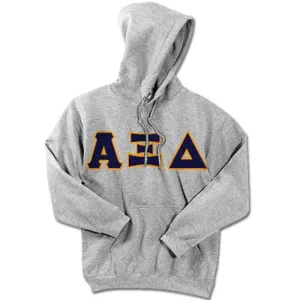 Alpha Xi Delta Standards Hooded Sweatshirt - G185 - TWILL