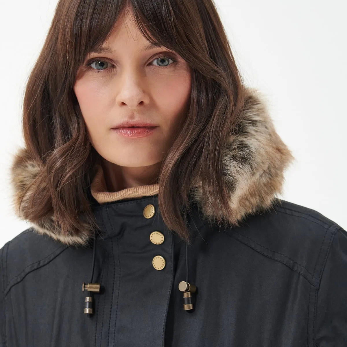 Barbour Kelsall Women's Waxed Jacket | Black