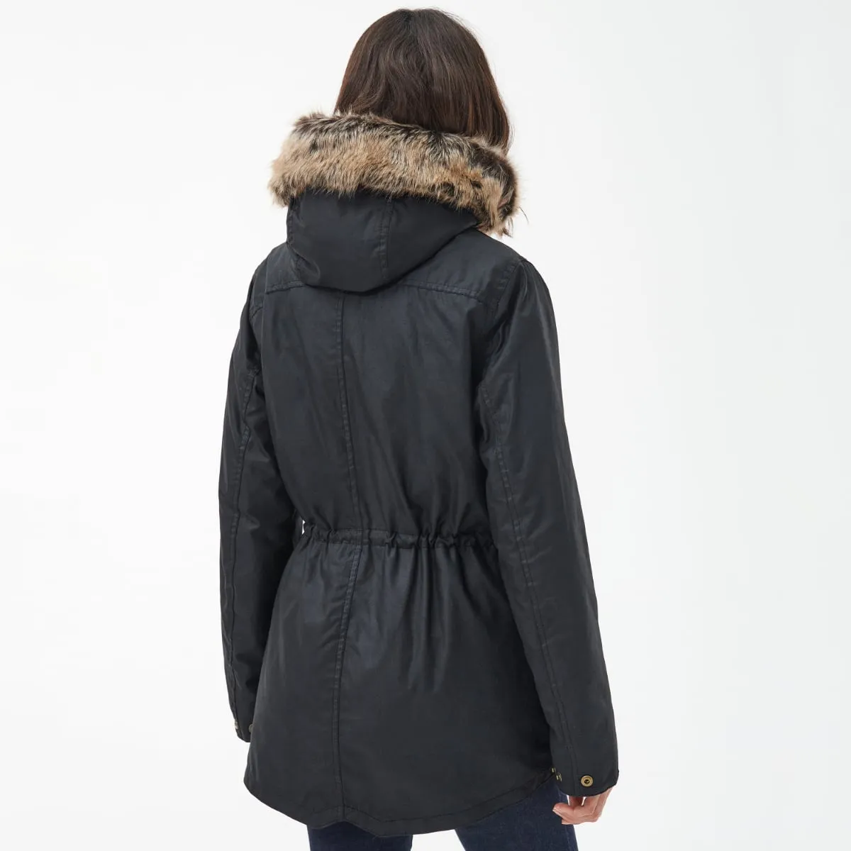 Barbour Kelsall Women's Waxed Jacket | Black