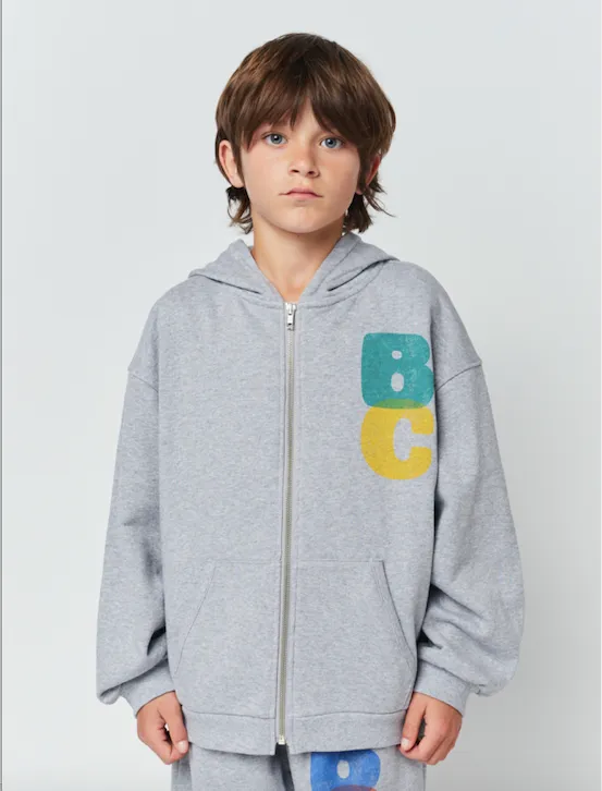 Bobo Choses Colour Block Zipped Hoodie
