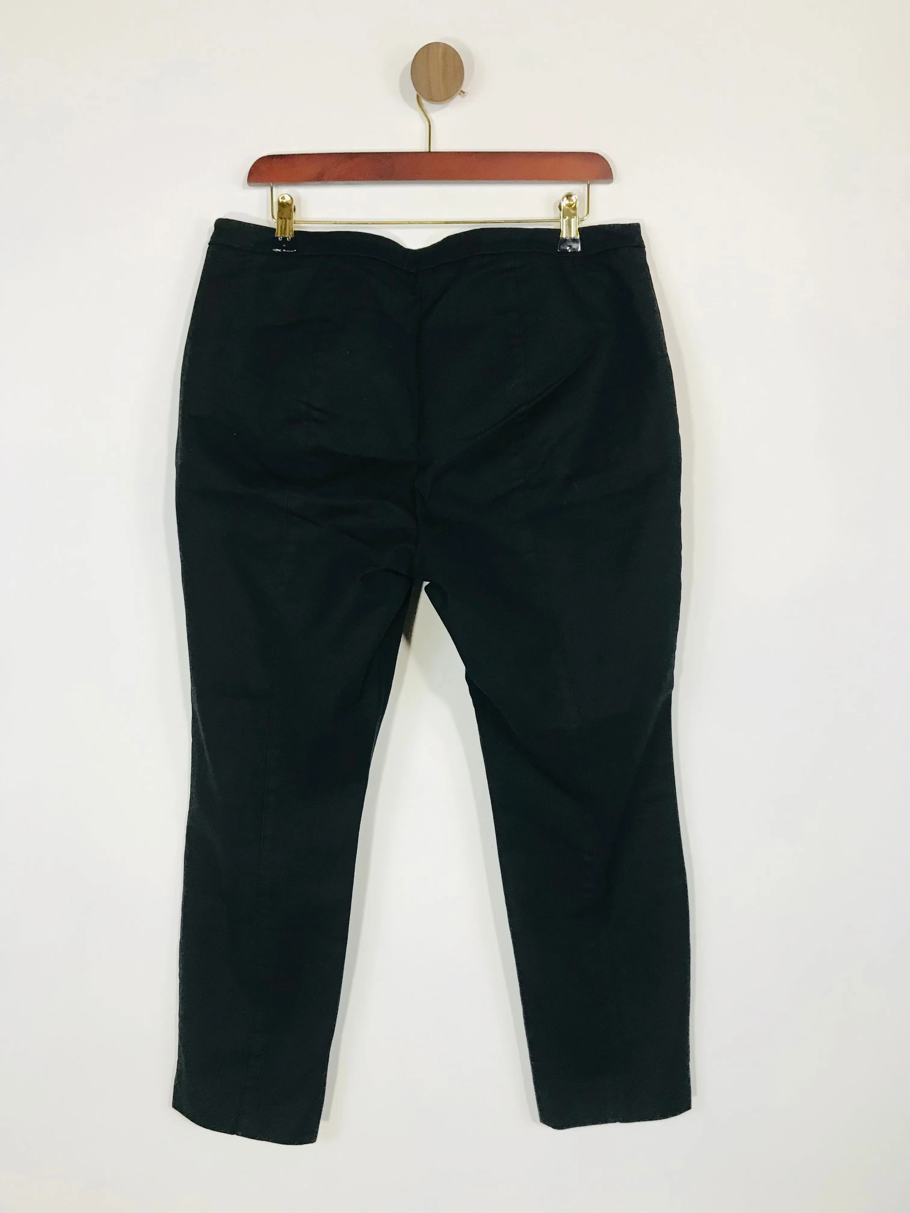 Boden Women's Slim Smart Chinos Trousers | UK16 | Black