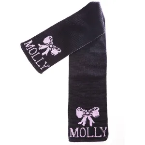 Bow Personalized Knit Scarf