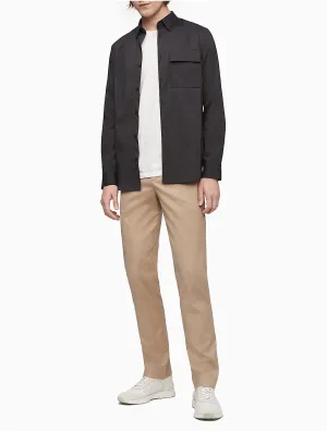 Calvin Klein Men's Slim Fit Modern Stretch Chino Pants Tan 29 x 30