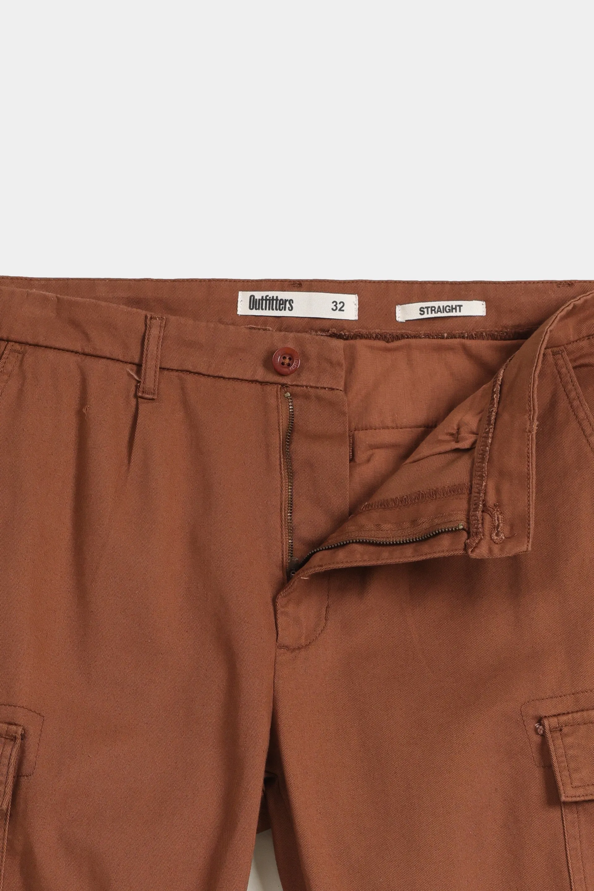 Cargo Straight Chinos