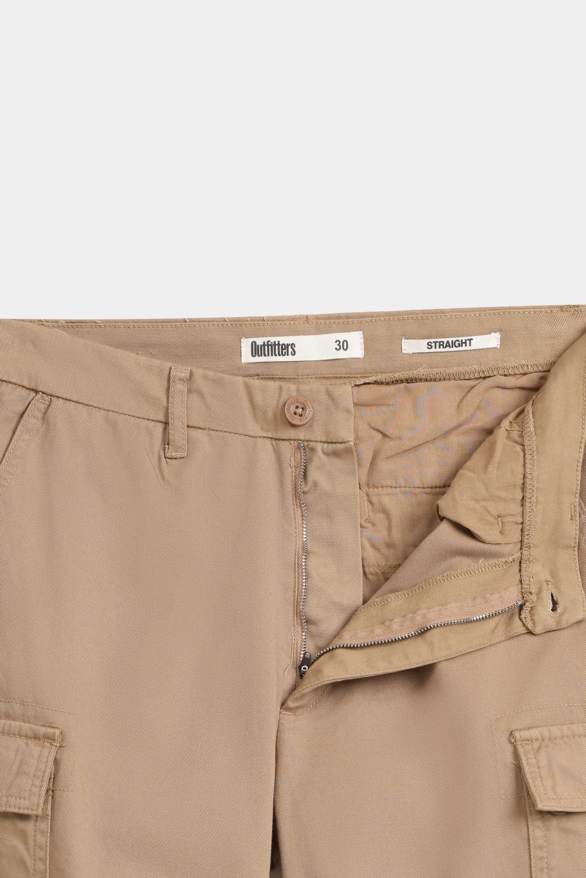 Cargo Straight Chinos