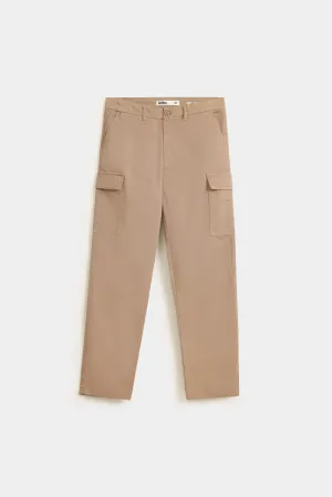 Cargo Straight Chinos