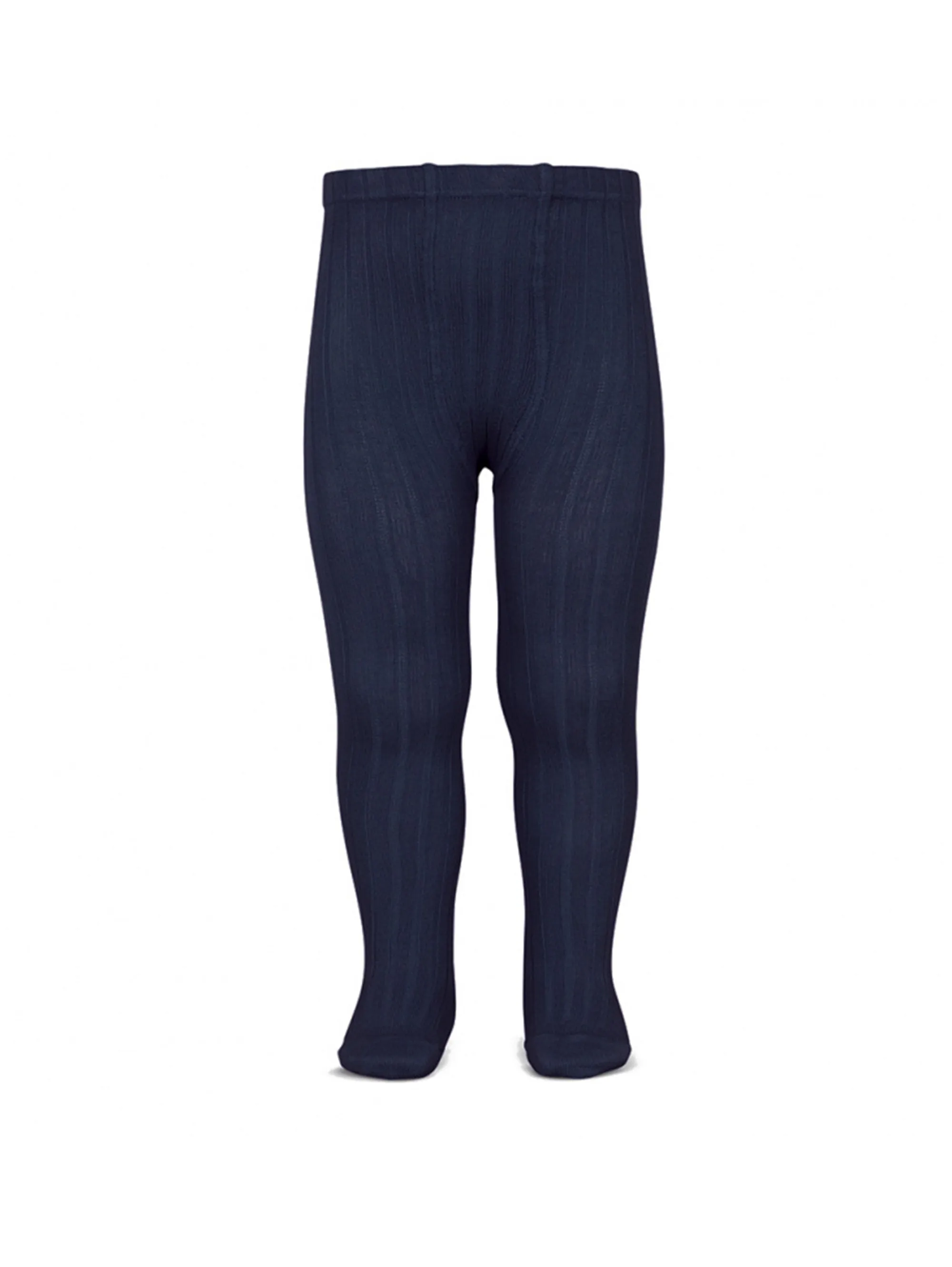 CÓNDOR Ribbed Stockings navy