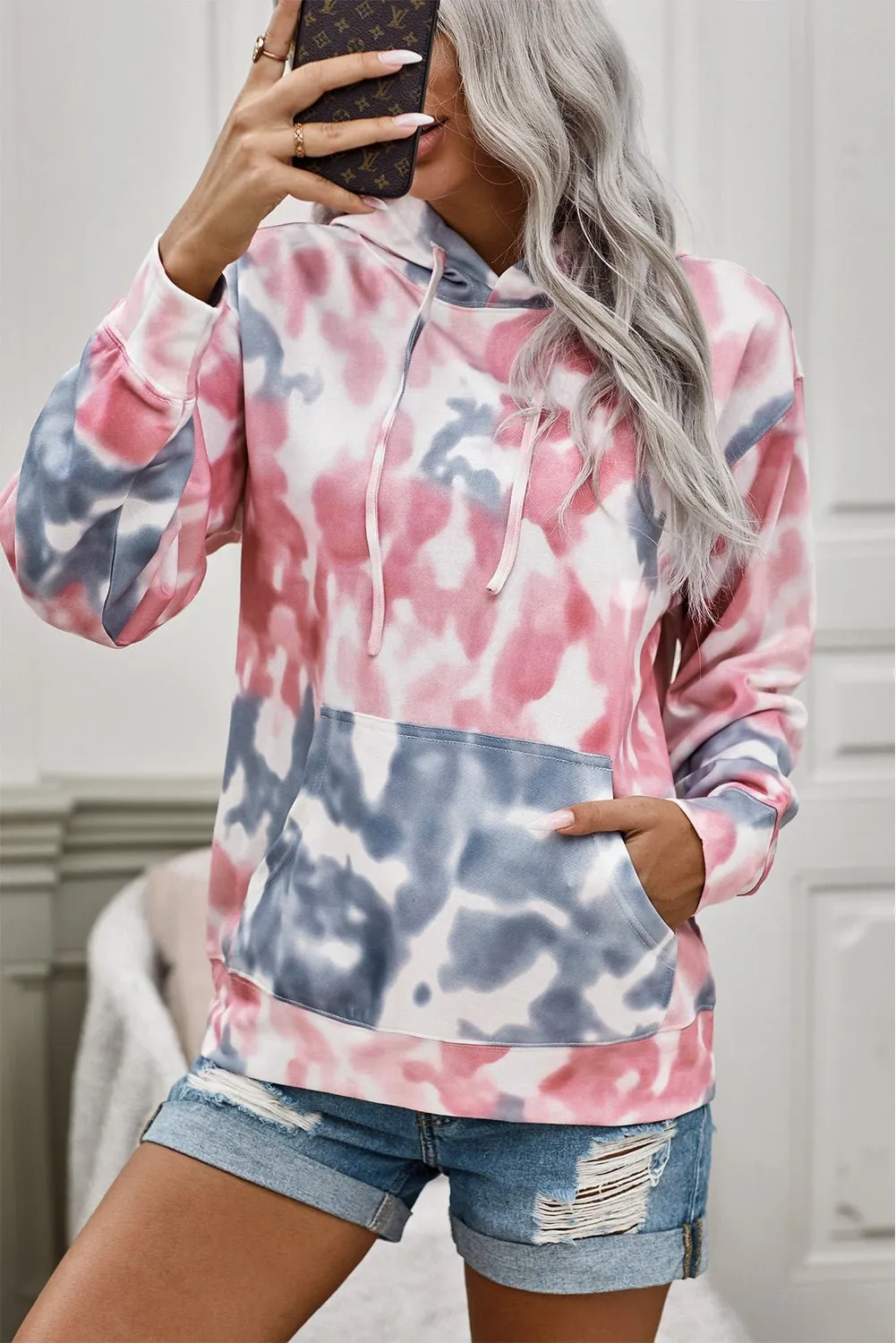 Color Fusion Tie Dye Hoodies