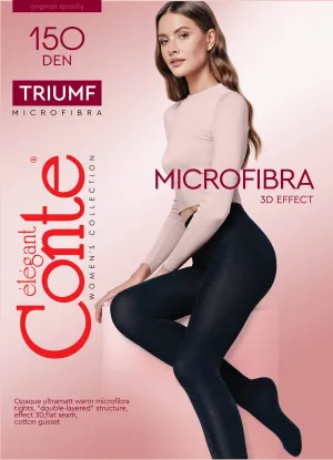 Conte Triumf 150 Den - Microfibra Warm Women's Tights (8С-57СП)
