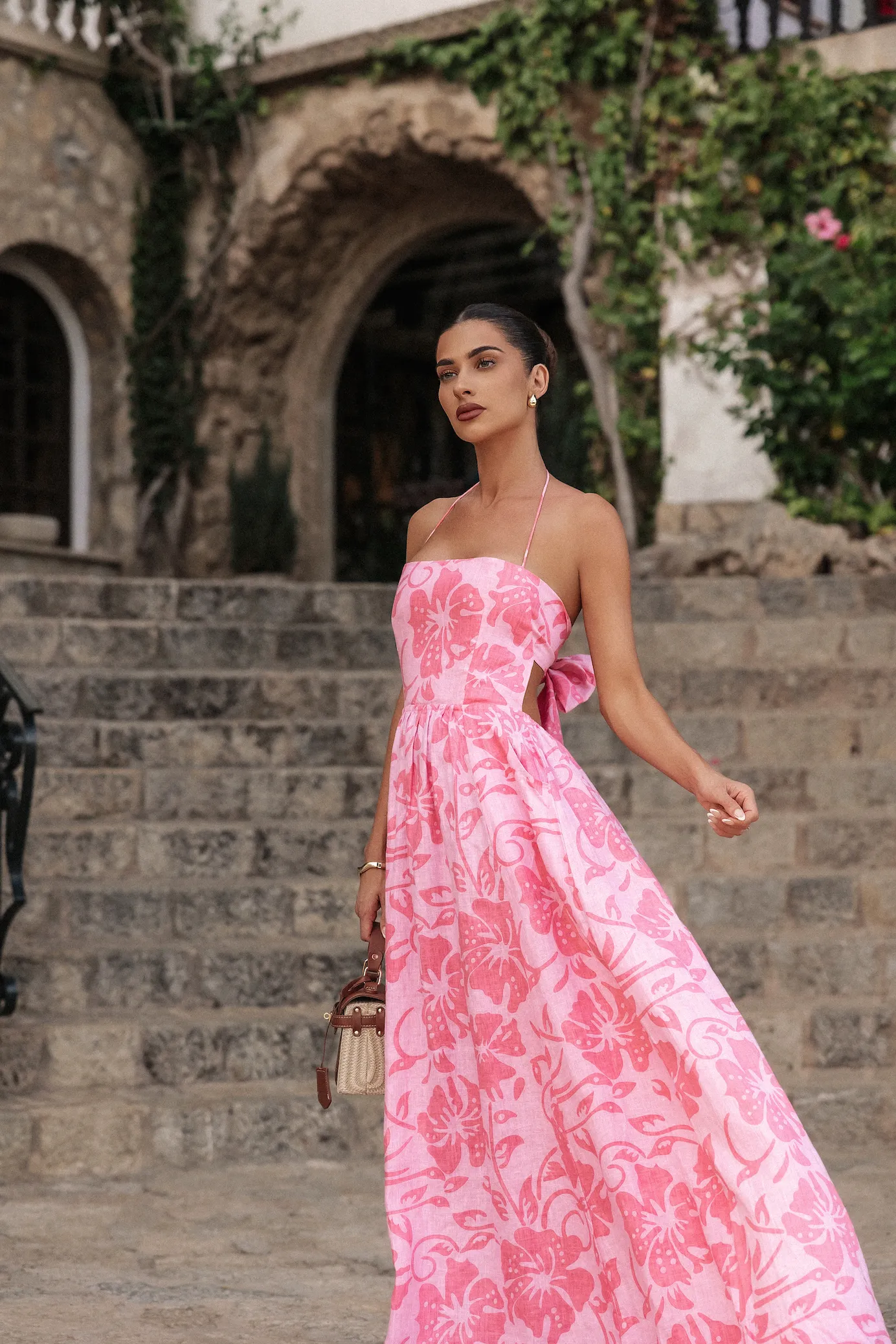 Coolum Dress - Hibiscus
