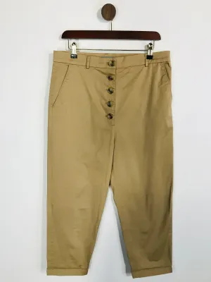 COS Women's Crop Chinos Trousers | EU38 UK10 | Beige