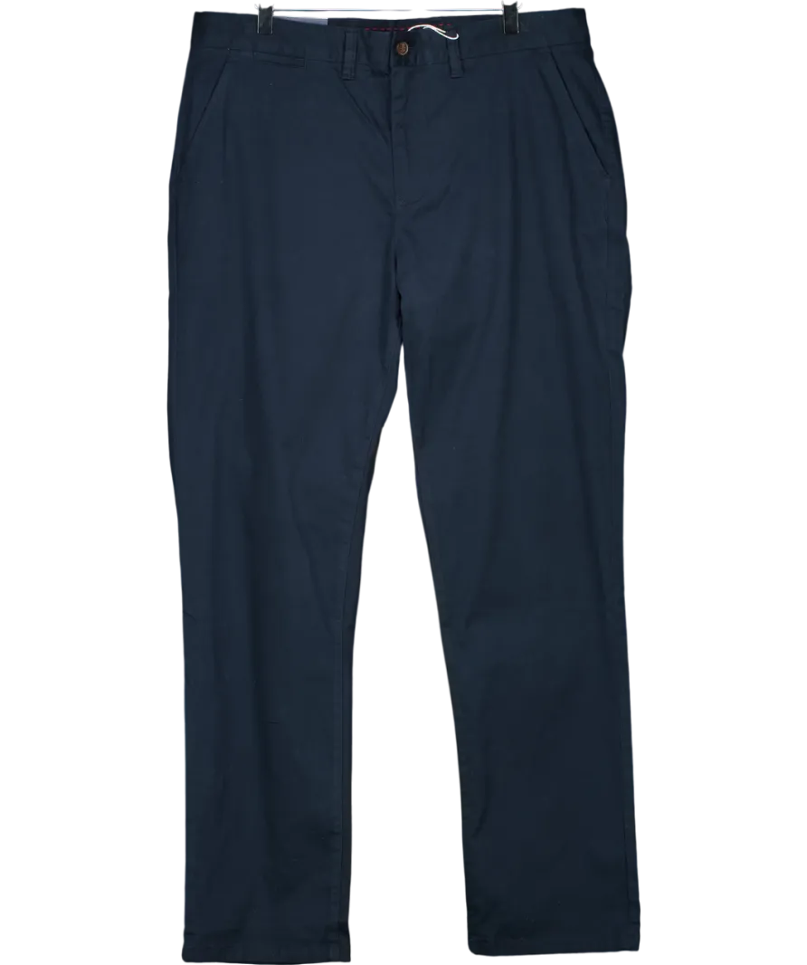 Crew Clothing Blue Straight Chino W36