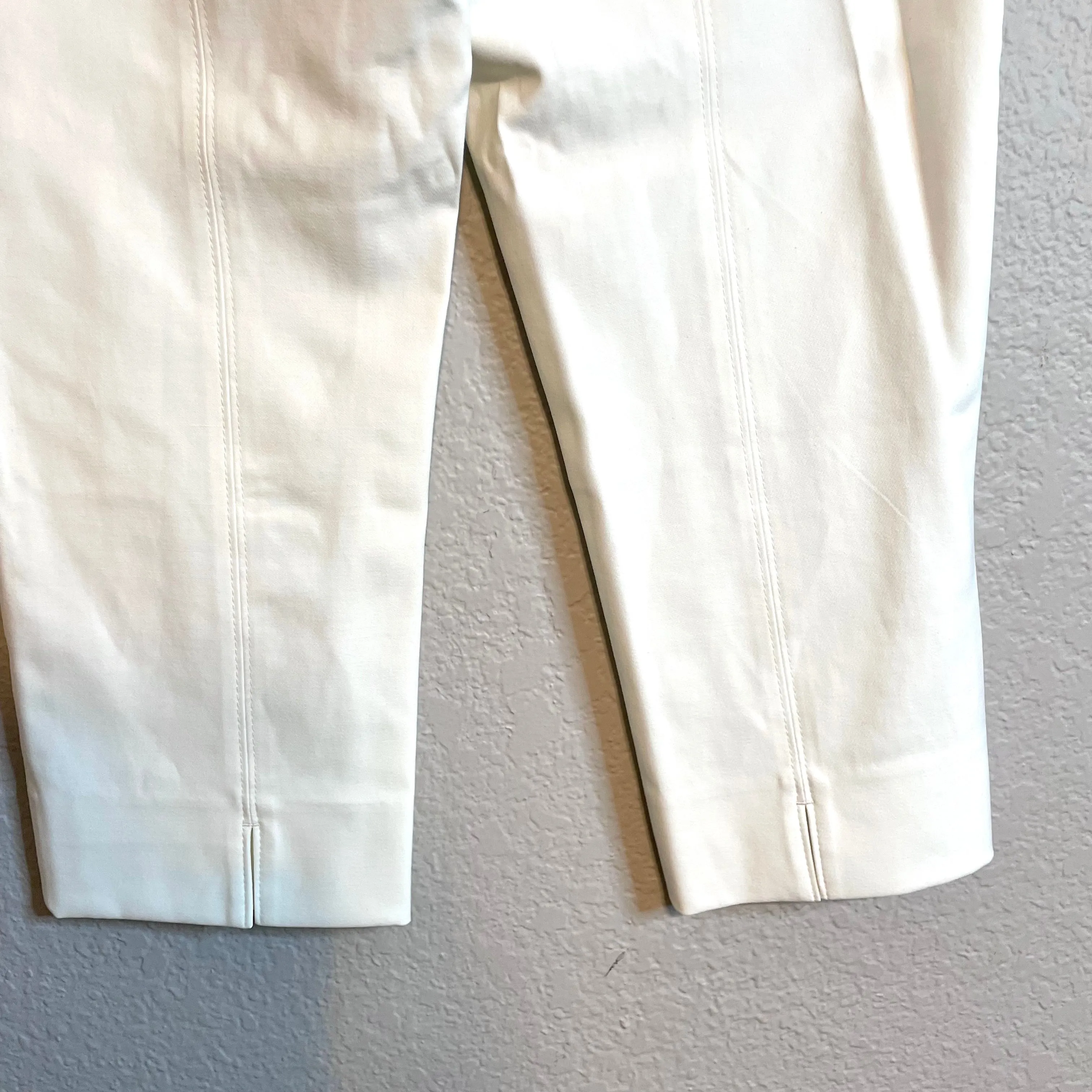 Cropped Straight Dress Pants
