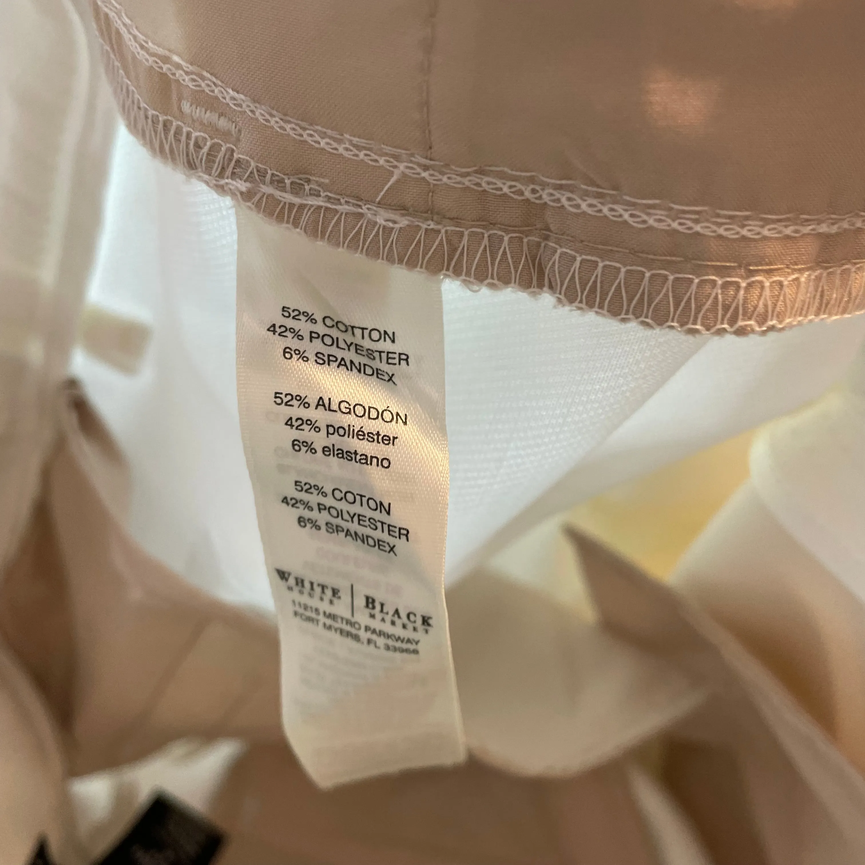 Cropped Straight Dress Pants