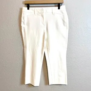 Cropped Straight Dress Pants
