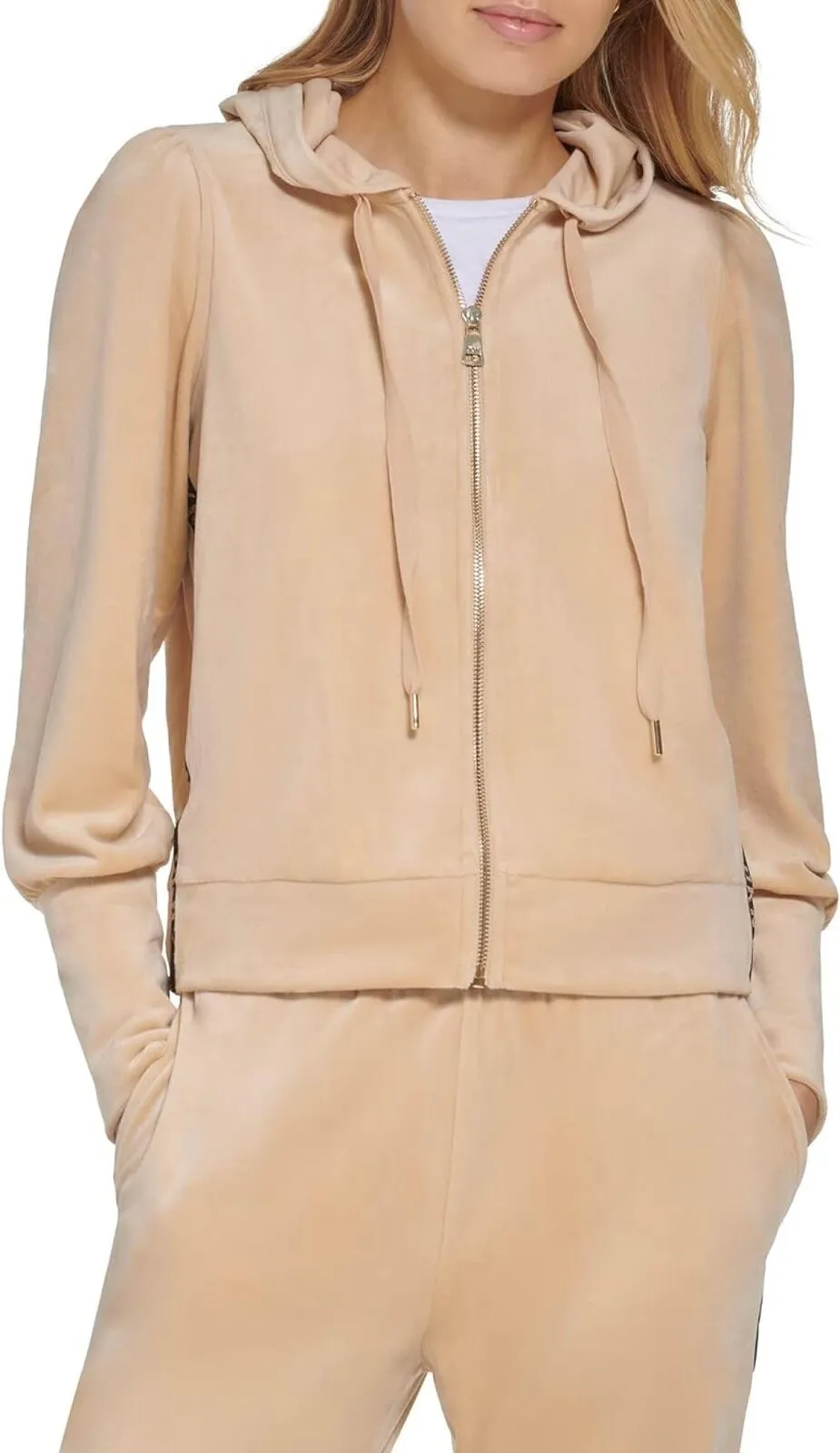 DKNY Women's Everyday Soft Zip Up Hoodie P2ME7OKJ