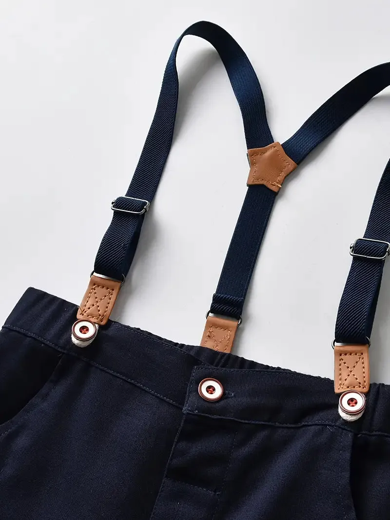 E-MALE 4 Piece Boys Clothing Set - Navy/Blue