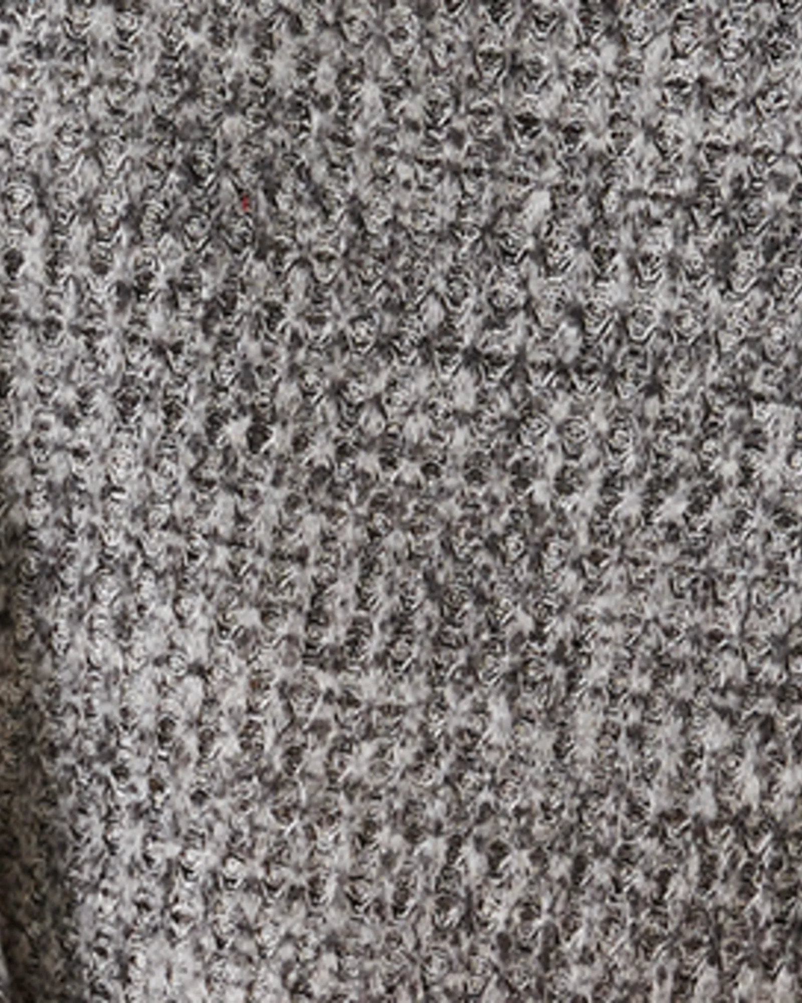 Eliana Funnel-Neck Asymmetrical Sweater | Charcoal Grey