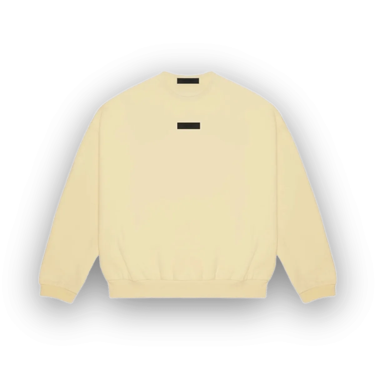 Fear of God Essentials Garden Yellow Crew Neck Sweatshirt - 2024