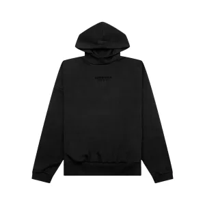 Fear Of God Essentials Hoodie Jet Black