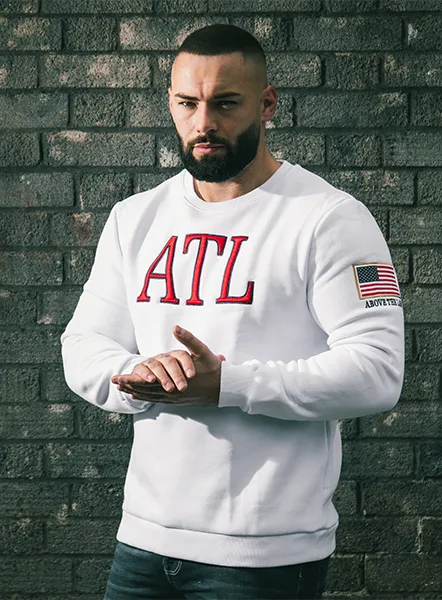 Flag Sweatshirt - White