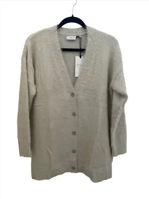 FO7591 Foil Fluff Guy Cardigan Shamrock