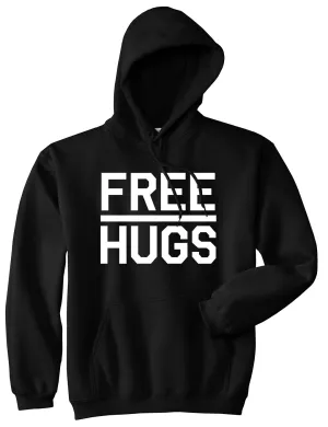 Free Hugs Funny Mens Pullover Hoodie