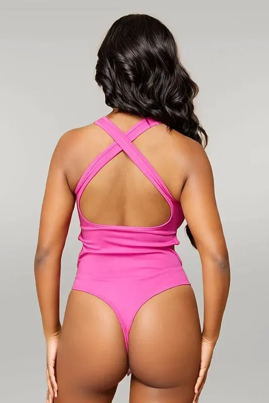 Front And Side Slash Bodysuit