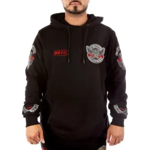 HEADRUSH BRAND Vintage Biker - The Flaming Wings Pullover