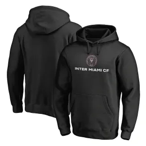 Inter Miami CF MLS UK 2XL Fanatics Branded Primary Logo Pullover Hoodie - Black