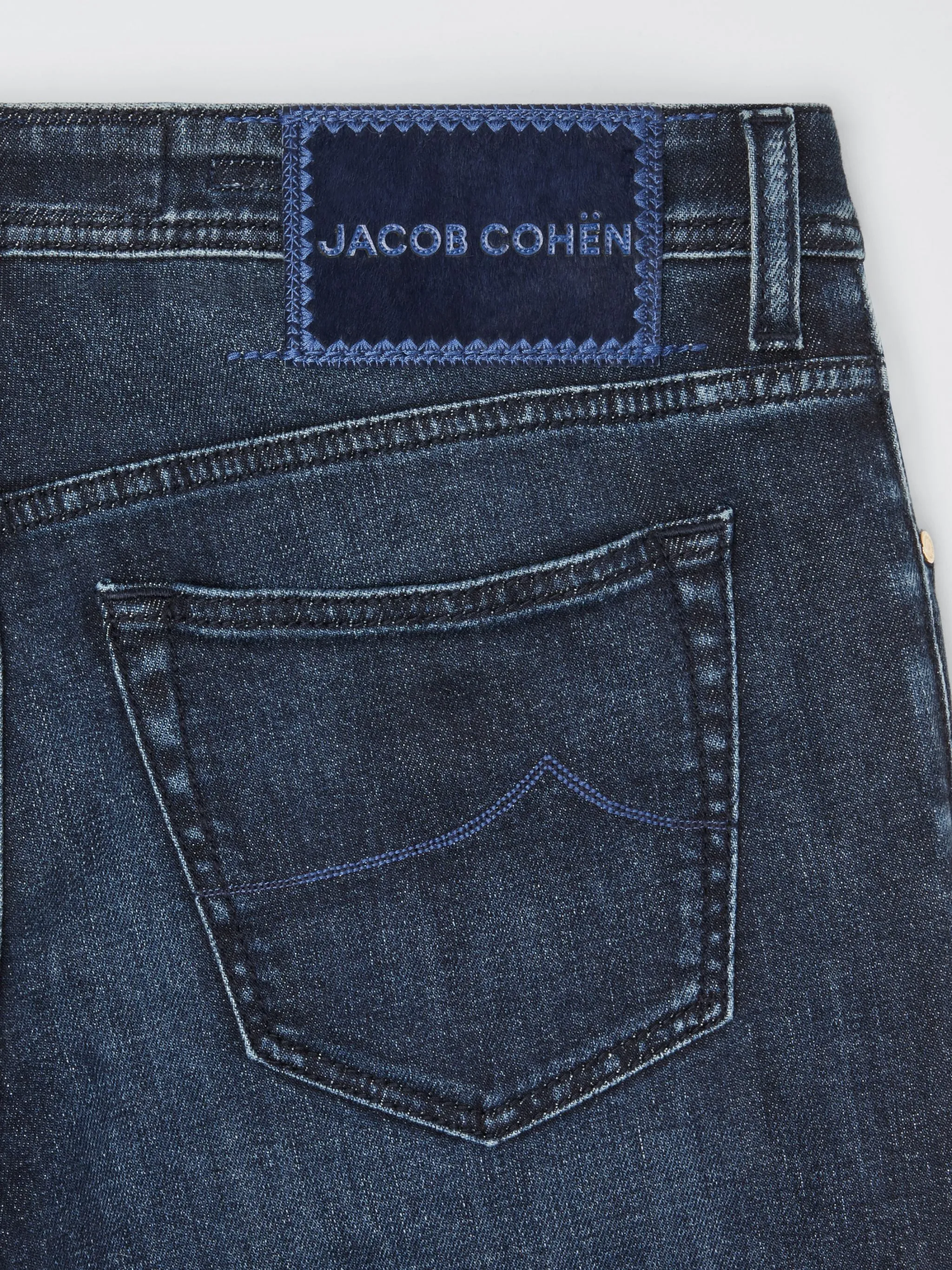 JACOB COHEN Cashmere Denim Rich Blue