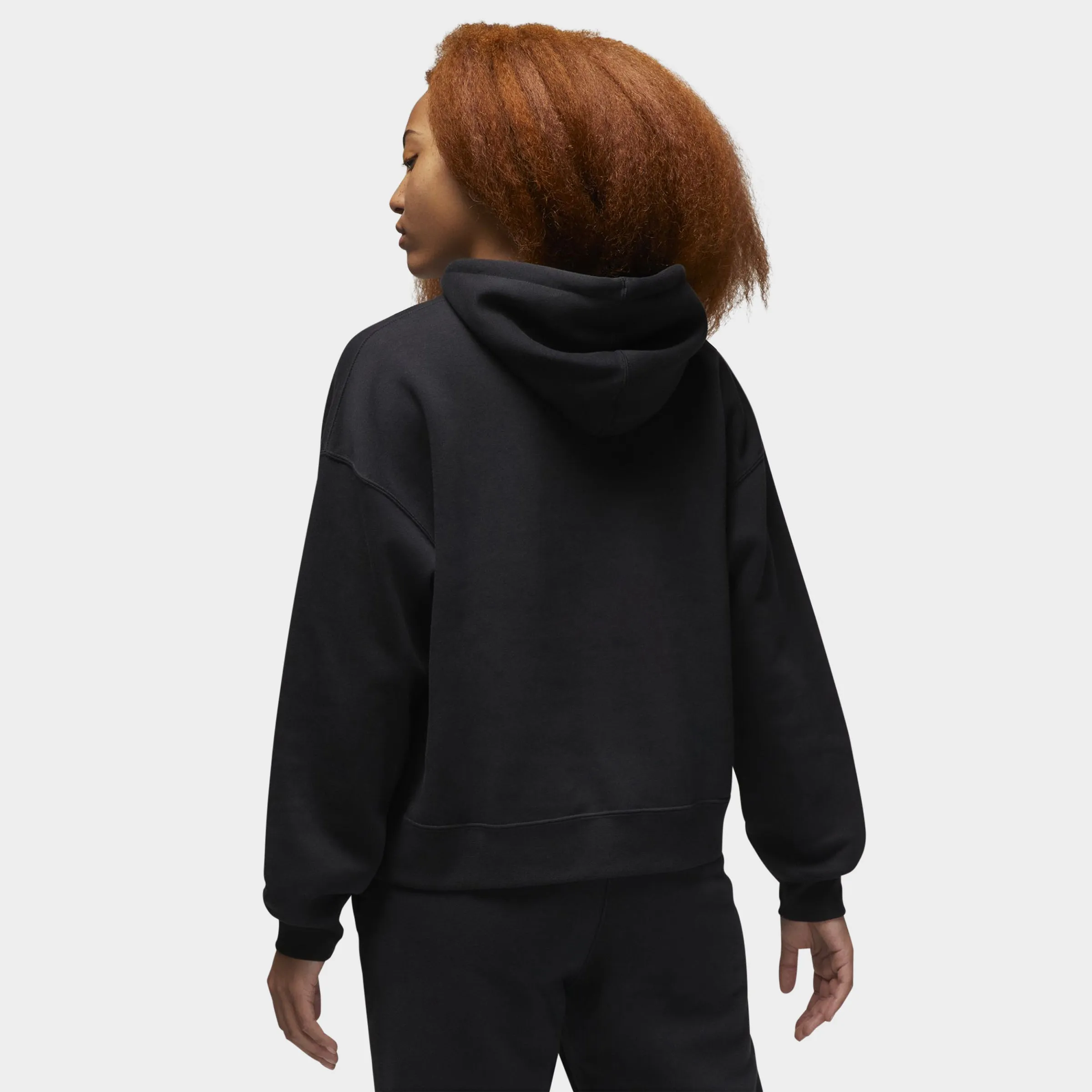 Jordan Women's Brooklyn Fleece Pullover Hoodie / Black