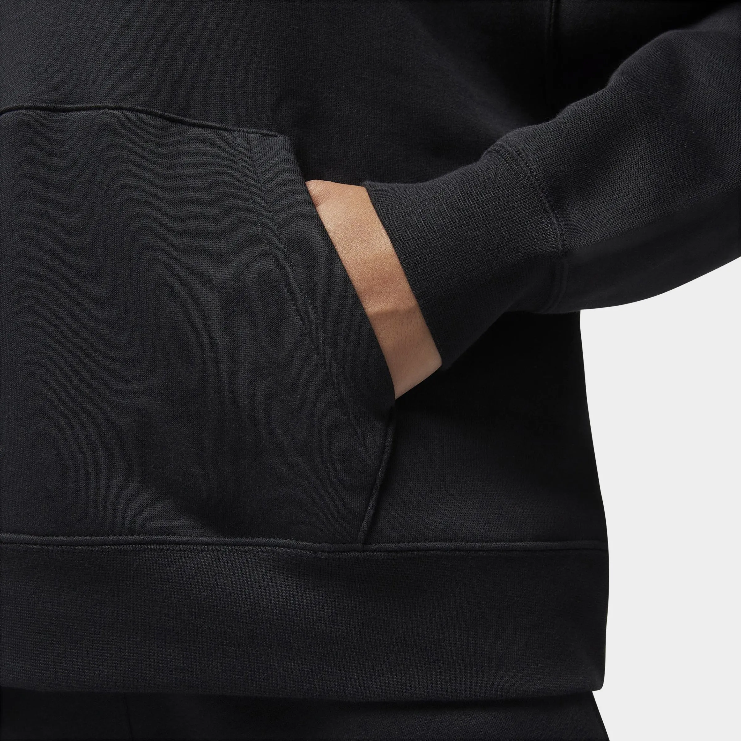 Jordan Women's Brooklyn Fleece Pullover Hoodie / Black
