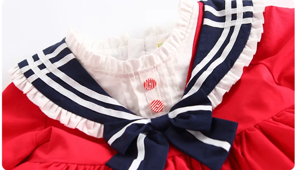 Kid Lolita Winter Preppy Style Fashion Dress