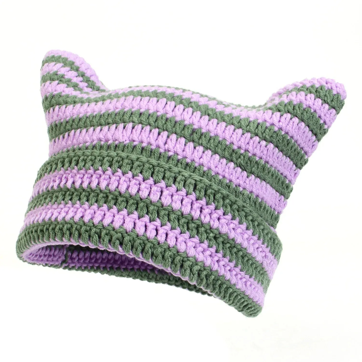 Kpop Korean Style Handmade Crochet Acrylic Cat Ears